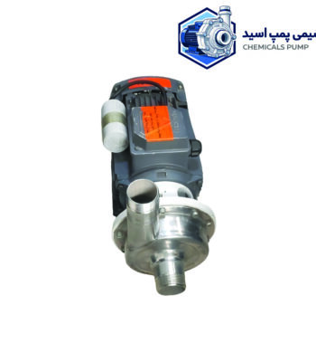 پمپ اسید شیمی پمپ استیل ۳۱۶ دو اسب 3000 دور سه فاز موتوژن تیپ 120