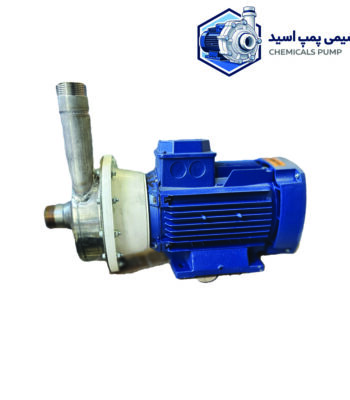 پمپ ضد اسید شیمی پمپ استیل ۳۱۶ ده اسب 3000 دور سه فاز موتوژن